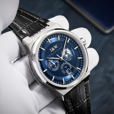 Đồng hồ nam chính hãng IW Carnival IW782G-1 ,kính sapphire,chống xước,chống nước 50m,Bh 24 tháng,máy cơ (automatic)