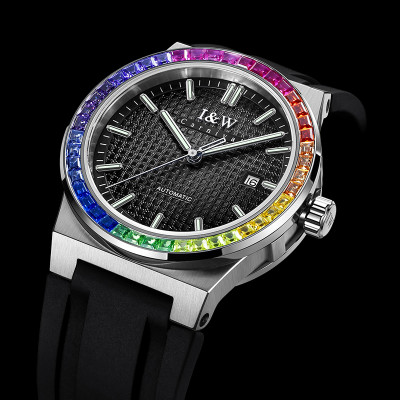 Đồng hồ nam chính hãng IW Carnival IW716G-2 ,Kính sapphire,chống xước,Chống nước30m,BH24 tháng,Máy điện tử(pin),dây da