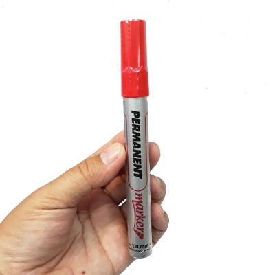 Bộ 2 Bút Lông Dầu BIZ-PM01 - Mực Đỏ