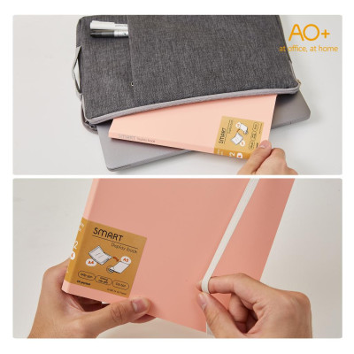 Bìa lá trình ký Smart A4 gập thành A5, thường hiệu AO+