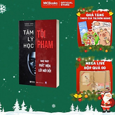 Sách - Tâm Lý Học Tội Phạm - Nghệ Thuật Phát Hiện Lời Nói Dối - MCBooks