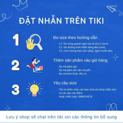 Nhẫn Nam - Mã Đáo Thành Công - Bảo Hành Vĩnh Viễn ( Hàng Chính Hãng ) Bạc Hiểu Minh NA606