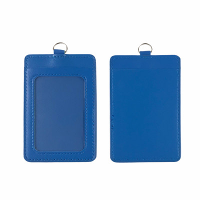 Bảng tên da 5.5x8.5cm 2 ngăn đứng (25)