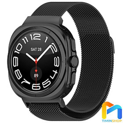 Dây đeo dành cho Samsung Watch Ultra/ Ultra 2025 - Thép, khóa nam châm (DTSU)