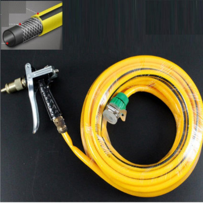 Bộ dây và vòi xịt tăng áp lực nươc 300% 400 TI 7 (cút đồng- dây vàng)