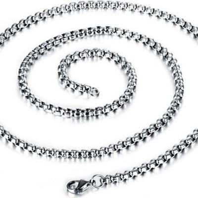 Dây Chuyền Nam Sợi 4mm Dài 60cm Chất Liệu Thép Titan Không Rỉ Không Dị Ứng TT 1159
