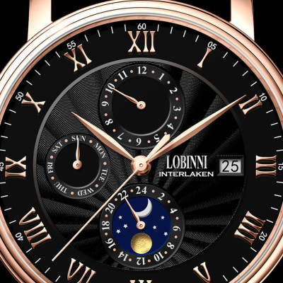 Đồng hồ nam chính hãng Lobinni No.1023-1