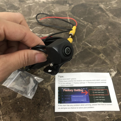 Camera lùi GreenYi FA816 AHD 1080P độ nét cao dùng cho màn hình ô tô, Tiêu chuẩn chống nước IP68-Hàng chính hãng  