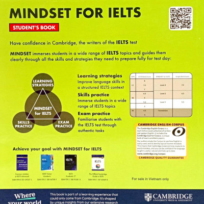 Sách - Mindset For IELTS Level 2 Student’s Book With Updated Digital Pack