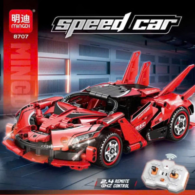 MINGDI - 8707 - Xe Đua Điều Khiển Từ Xa Tỉ Lệ 1:24 (288 Chi Tiết)
