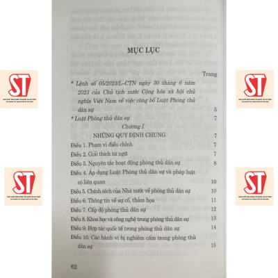 Sách - Luật Phòng Thủ Quân Sự - NXB Chính Trị Quốc Gia