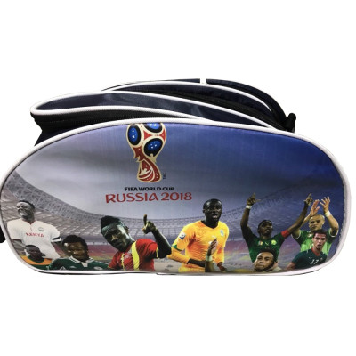 Túi đựng giày thể thao 2 ngăn 3D World Cup 2018 - Màu Ngẫu Nhiên