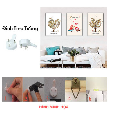 Tranh thư pháp chữ Lộc treo phòng khách TPT-30x60-14