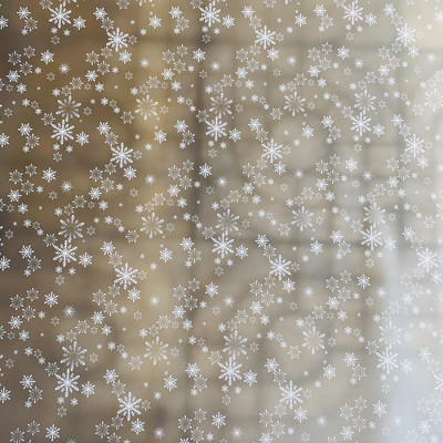 Decal dán kính mờ hoa tuyết - có sẵn keo - dán phòng ngủ - phòng bếp - phòng khách -dán cửa toilet DK49