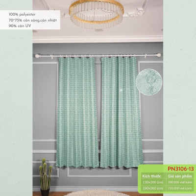 Rèm may sẵn Everon 190x260cm các màu