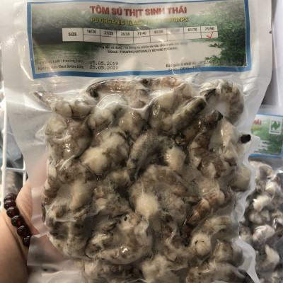 Tôm sú thịt sinh thái Seaprodex kích cỡ 71/90-250gr.