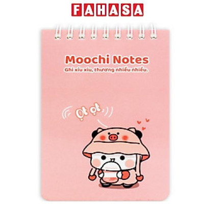 Sổ Lò Xo Moochi Notes B7 - Kẻ Ngang - 120 Trang 80gsm - The Sun 03