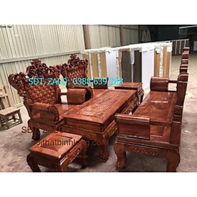 Bộ ghế Hoàng Gia gỗ lim