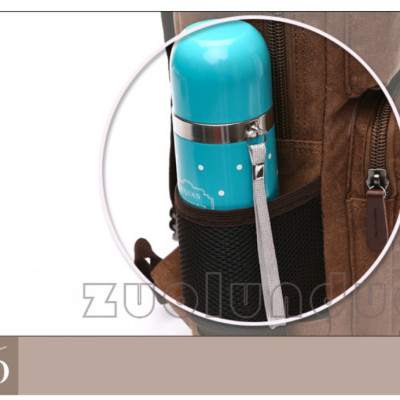 Balo nam vải canvas cao cấp phong cách mới 15,6"