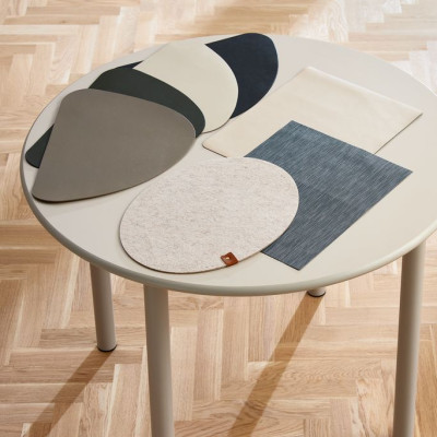 Tấm lót đĩa | JYSK Knegras | polyester | be | R33xD43cm