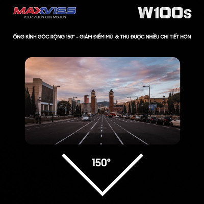 Camera hành trình Maxvis W100s Hàng chính hãng