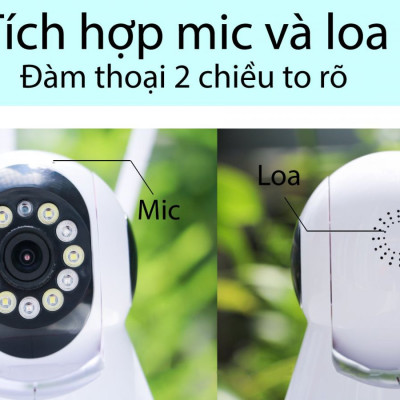 Camera Yoosee Full Hd Hồng Ngoại Quay Đêm 3 Râu 5.0