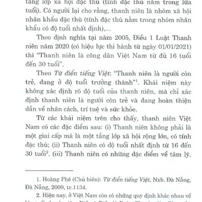 Xây Dựng Và Thực Hiện Chính Sách Phát Triển Thanh Niên Việt Nam Trong Cuộc Cách Mạng Công Nghiệp Lần Thứ Tư