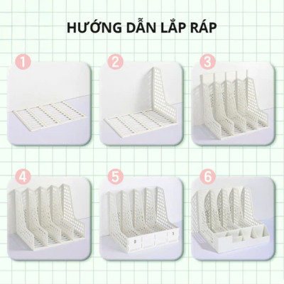 Khay Đựng Tài Liệu 3 Ngăn Việt Nhật - Hàng chính hãng 