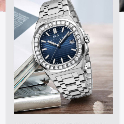 Đồng hồ nam chính hãng IW CARNIVAL IW721G-1 Kính sapphire ,chống xước ,Chống nước 50m ,Bảo hành 24 tháng,Máy cơ (Automatic),dây kim loại thép không gỉ 316L, mặt xanh thiết kế đơn giản dễ đeo 