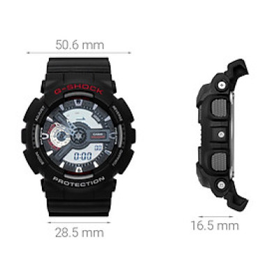 Đồng Hồ  Nam Casio G-SHOCK GA-110-1ADR  – Dây Cao Su