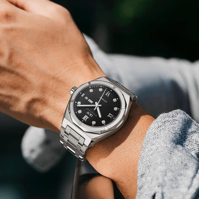 Đồng hồ nam chính hãng IW Carnival IW751G-3 ,Kính sapphire,chống xước,Chống nước30m,BH24 tháng,Máy điện tử(pin),dây da