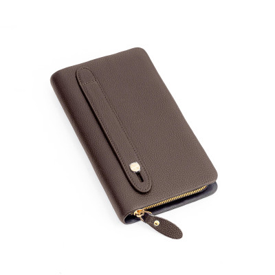 Ví cầm tay VICTOR - 1 dây kéo | Anh Tho leather