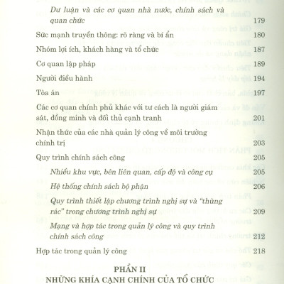 Hiểu Và Quản Lý Tổ Chức Công