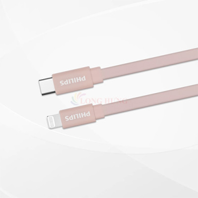 Cáp USB Type-C dành cho iP Philips MFI 1.2m DLC7546V/97 - Hàng chính hãng