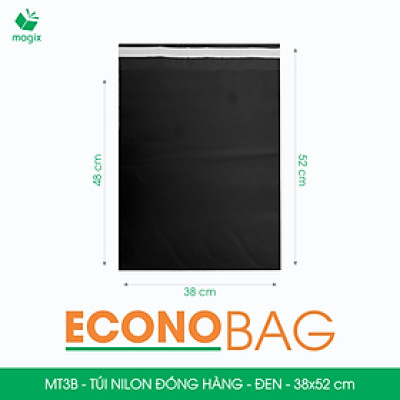 MT3 - 38x52 cm - Túi nilon gói hàng - 100 túi niêm phong đóng hàng