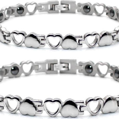 Vòng tay điều hòa huyết áp bằng thép Titan - Hàng nhập khẩu