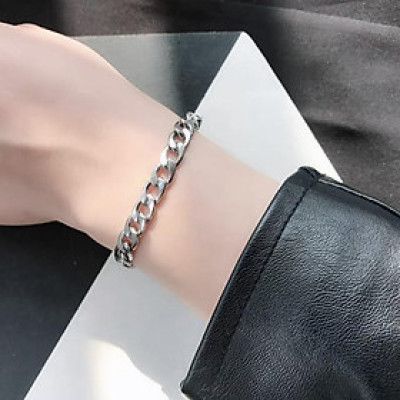 Vòng Cổ Dây chuyền nam titan cao cấp đẹp sang trọng thép không gỉ lặc trangsucpt cỡ 7mm PTDCNA01