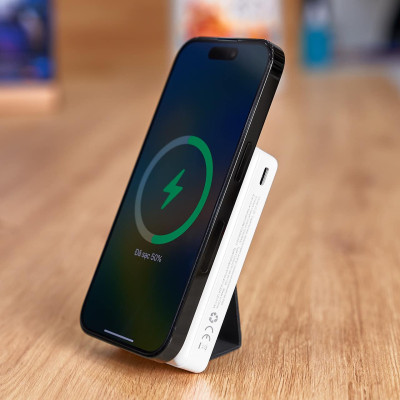 Pin/ Sạc Dự Phòng Không Dây Hít Từ Tính WIWU JC-20 10.000mAh - Hàng Chính Hãng