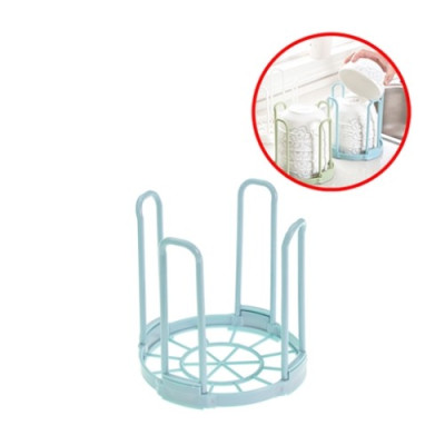 Bộ 2 Dụng Cụ Úp Chén Xếp Gọn Bằng Nhựa - Hàng Chính Hãng 