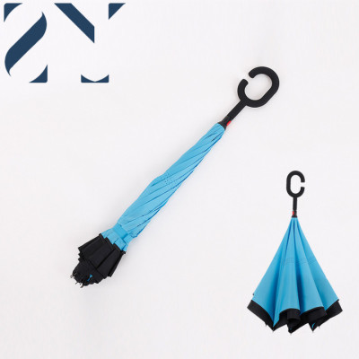 Ô - dù gấp ngược che mưa, che năng dùng cho ô tô DC-MN01