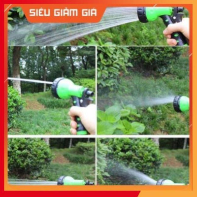 Bộ vòi phun nước tưới cây, rửa xe đa năng dài 15 mét 206791-2