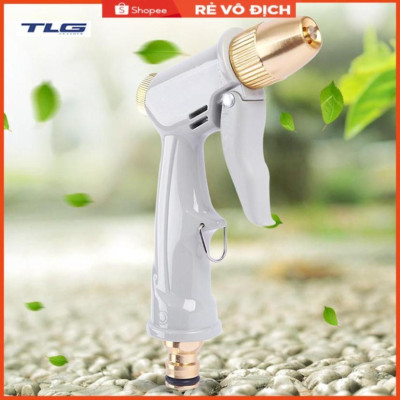 Bộ dây và vòi xịt rửa xe tưới cây tăng áp 15M (cút nhựa nối nhựa đen 713-2) 206846