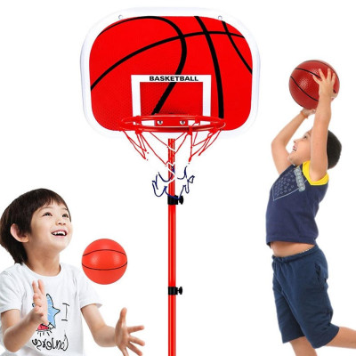 Trò Chơi Bóng Rổ DODODIOS Cho Bé - Gia Đình Thân Sắt 1.2 - 1.65 Mét (Tặng Đủ Phụ Kiện - Có Thể Chỉnh Độ Cao)