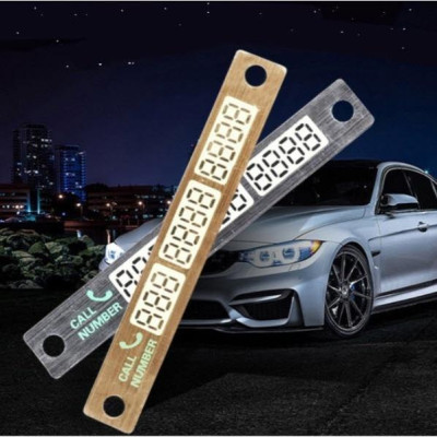 Thẻ ghi số điện thoại trên ô tô mẫu mới