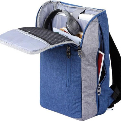 Balo laptop 15.6 Inch Simplecarry K3 L.Navy/Grey