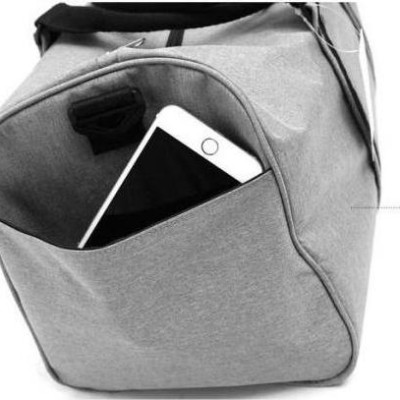 Combo Túi Du Lịch HARAS HRTK201 (26 x 46 cm) - Xám + Túi Đeo Chéo HARAS HRTK147 (16 x 24 cm) - Xám