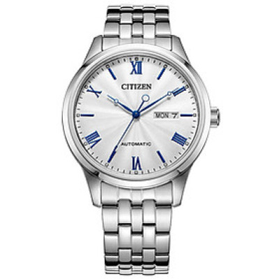 Đồng Hồ Nam Citizen Dây Thép Không Gỉ NH7501-85A - Mặt Trắng (Sapphire)