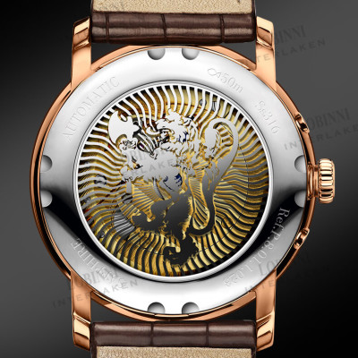 Đồng hồ nam chính hãng LOBINNI Ref.1023-1 (Phiên bản đặc biệt Limited)  Kính sapphire nguyên khối ,chống xước,chống nước 50m,mặt trắng vỏ vàng hồng dây da nâu xịn, thép không gỉ 316L,Đồng hồ cơ (Automatic) bảo hành 24 tháng,thiết kế đơn giản và sang trọng