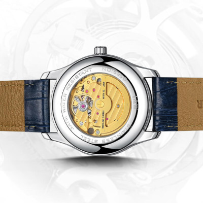 Đồng Hồ Nam I&W Carnival 695G Chính Hãng Full Box Chống Nước Kính Chống Xước Dây Da Cao Cấp BH 60T (Máy Cơ Tự Động)