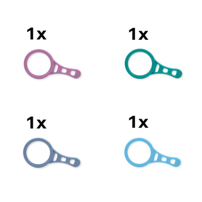 Kính lúp cầm tay MagnetMag có nam châm nhiều màu Carson DX-50AS ( Hàng chính hãng)